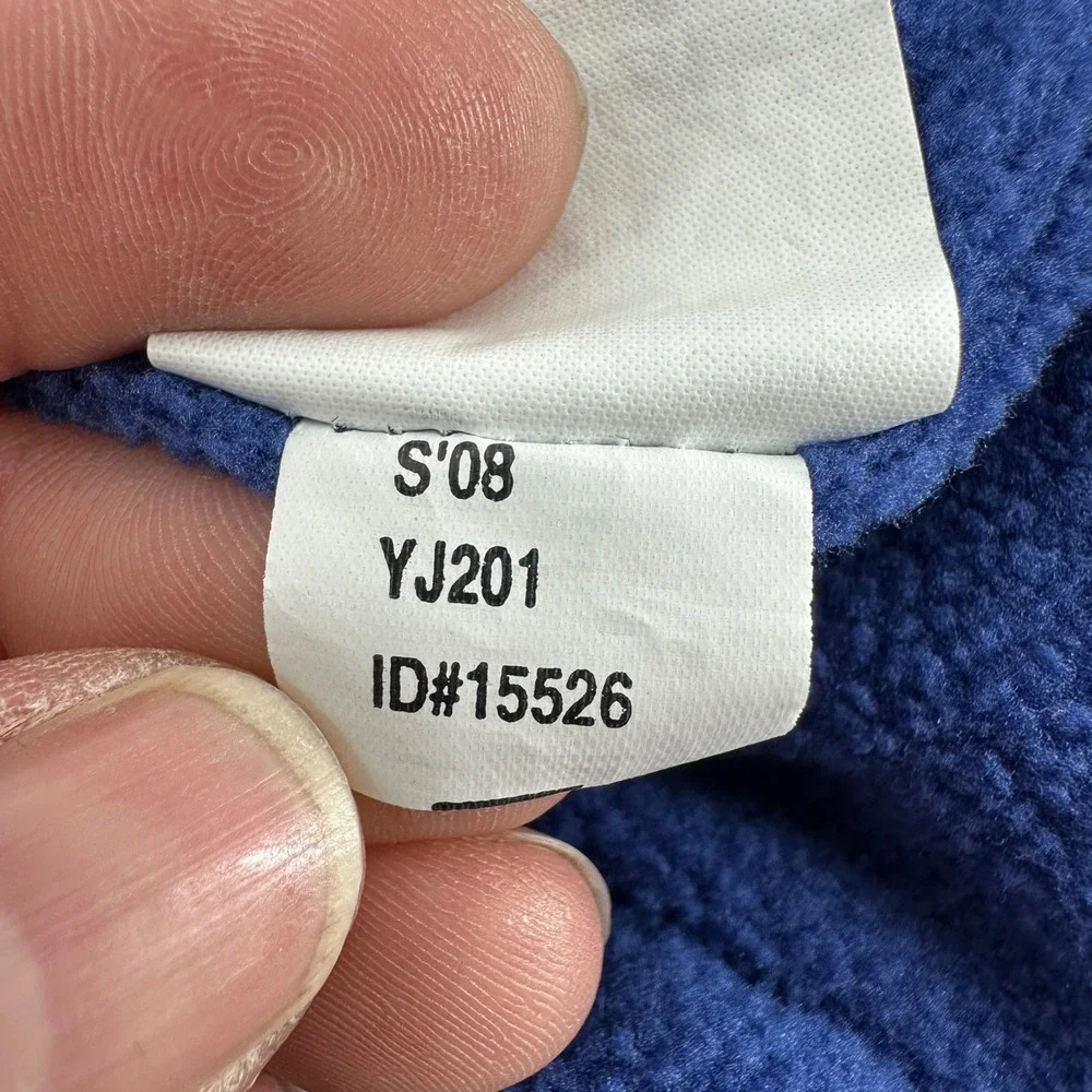 Majestic LA Dodgers Youth Small Therma Base On Field Full Zip Dugout Jacket